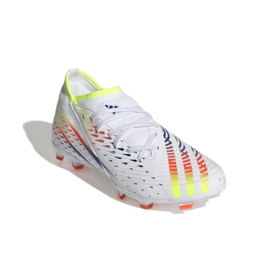 adidas Football Boots Predator Edge.3 FG (for firm ground, natural grass) white Kids